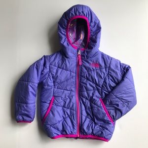 North Face reversible puffy jacket